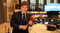 Javier Milei en Nueva York