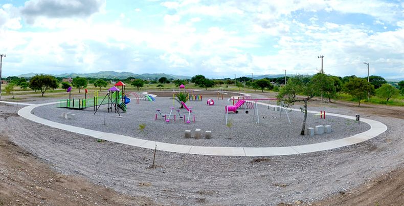 Agostini: ¡Inauguración de la Plaza en Loteo Nuevo Alisos!