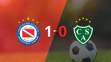 Con gol agónico de Tomás Molina, Argentinos Juniors le ganó a Sarmiento por 1 a 0