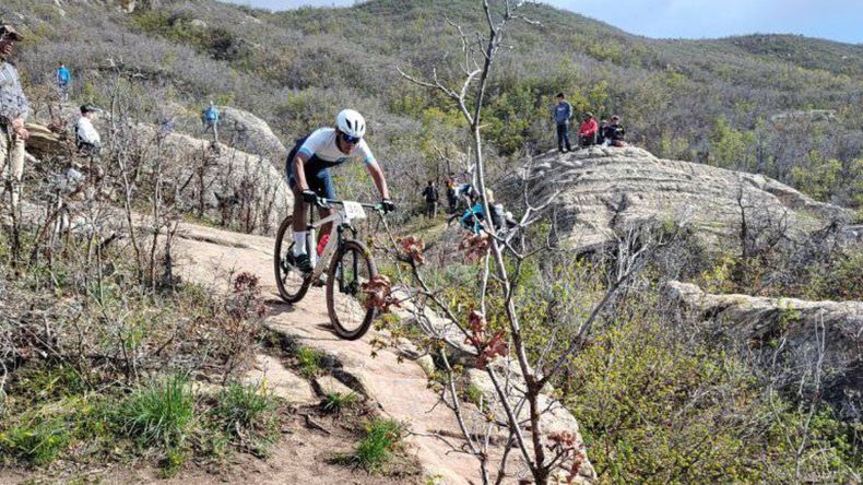 Catriel Abalosen el Panamericano de Montain Bike en Estados Unidos
