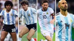 Los jugadores argentinos que más partidos disputaron en Mundiales FIFA