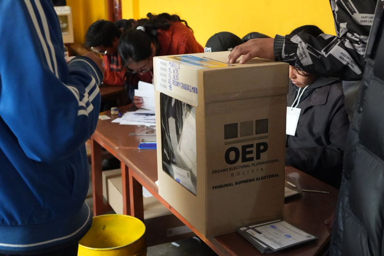 Elecciones en Bolivia.