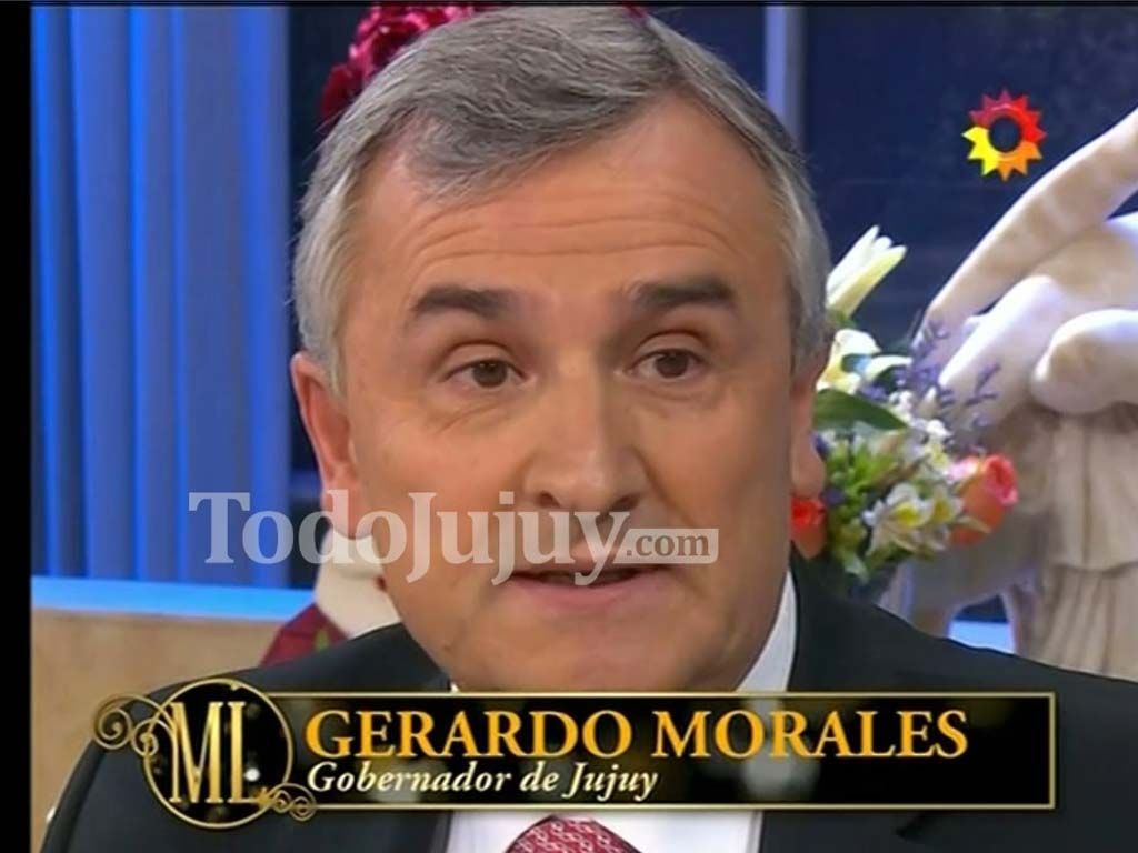 Gerardo Morales en lo de Mitha Legrand
