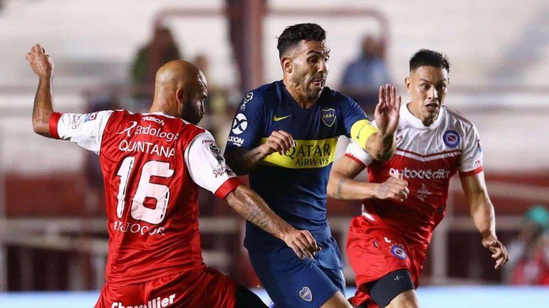 Argentinos y Boca empataron por la semifinal de la Copa de la Superliga