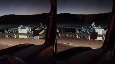 Un colectivo con patente argentina volcó en Chile y hay al menos tres muertos