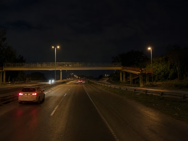 Volcaron y abandonaron el auto tras chocar en la Ruta Nacional 66 - imagen ilustrativa&nbsp;