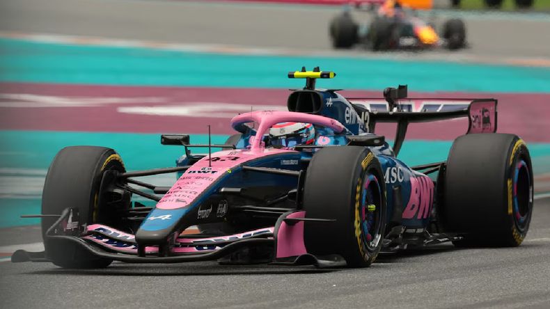 Franco Colapinto en el Gran Premio de Miami