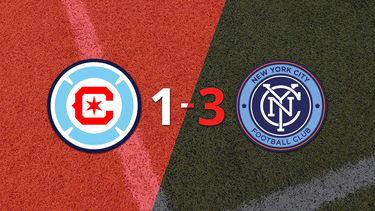 New York City FC logra remontada y gana 3-1 a Chicago Fire