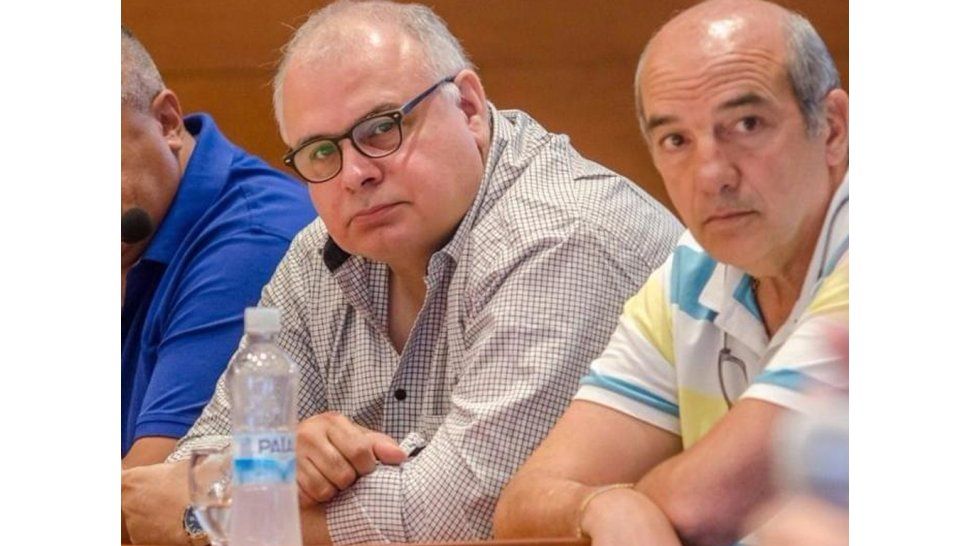 Segura con dirigentes