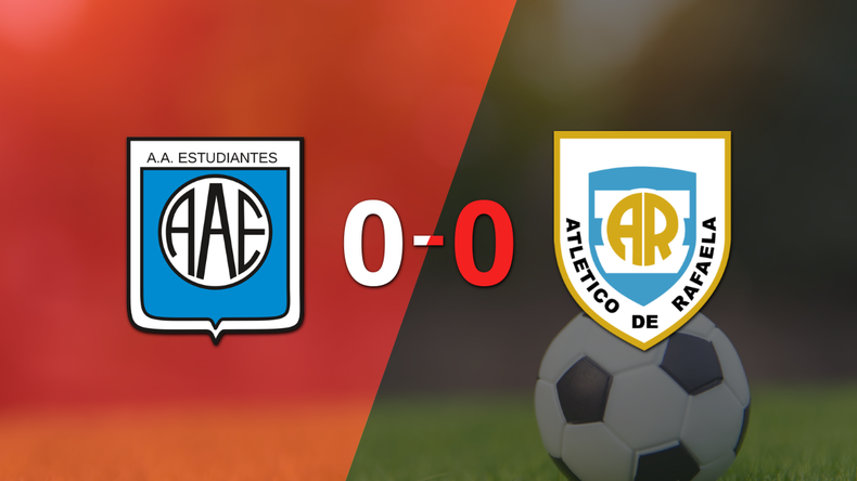 No hubo goles en el empate entre Estudiantes (RC) y Atlético Rafaela