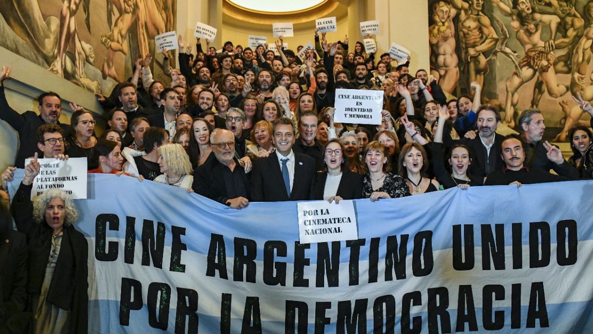 Sergio Massa aseguró que buscará mayor financiamiento para el cine