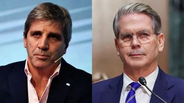 Luis Caputo y su equipo viajarán mañana a Washington para reunirse con Bessent. &nbsp;