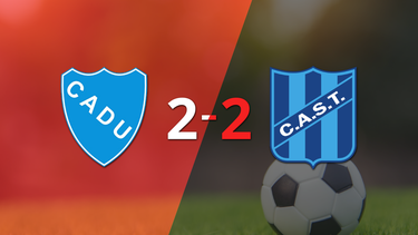 San Telmo empata ante Def. Unidos pese al doblete de Sebastián Cocimano