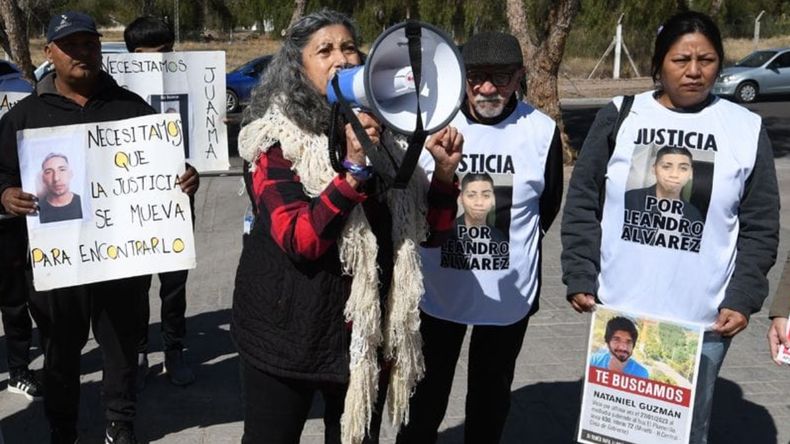 “En Mendoza hay personas desaparecidas en democracia”, dijo la madre de Nataniel Guzmán (Archivo)