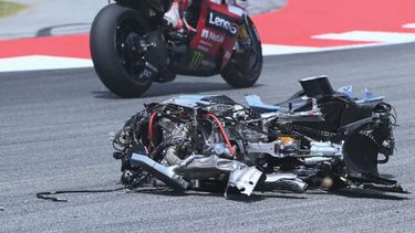 Brutal accidente en MotoGP: Álex Márquez salió volando y preocupa su estado de salud