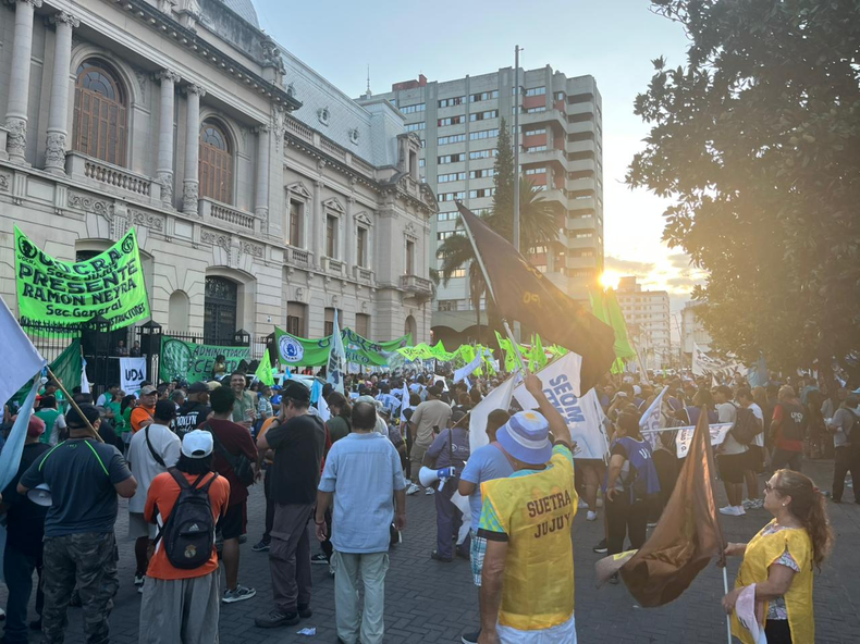 Marcha contra la Reforma Laboral.