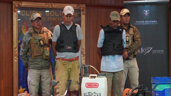 Bolivia: ya van 51 personas detenidas por los incendios