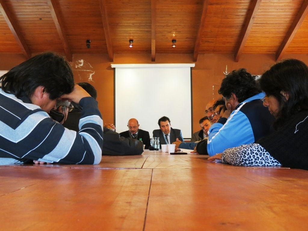 Reunión con los gremios