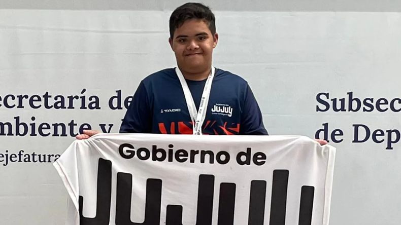 La natación adaptada le dio las primeras medallas a Jujuy en los Juegos Evita