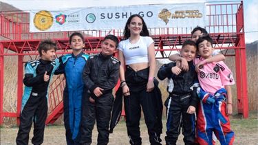 Alessia Balestrieri lidera el campeonato de karting en Salta