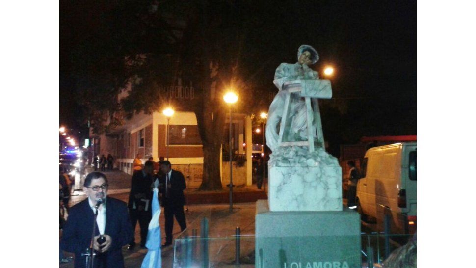 Escultura a Lola Mora en Jujuy