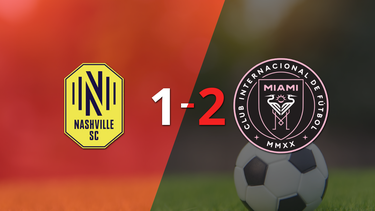 Nashville SC no logró superar la firmeza de Inter Miami y cayó 2 a 1