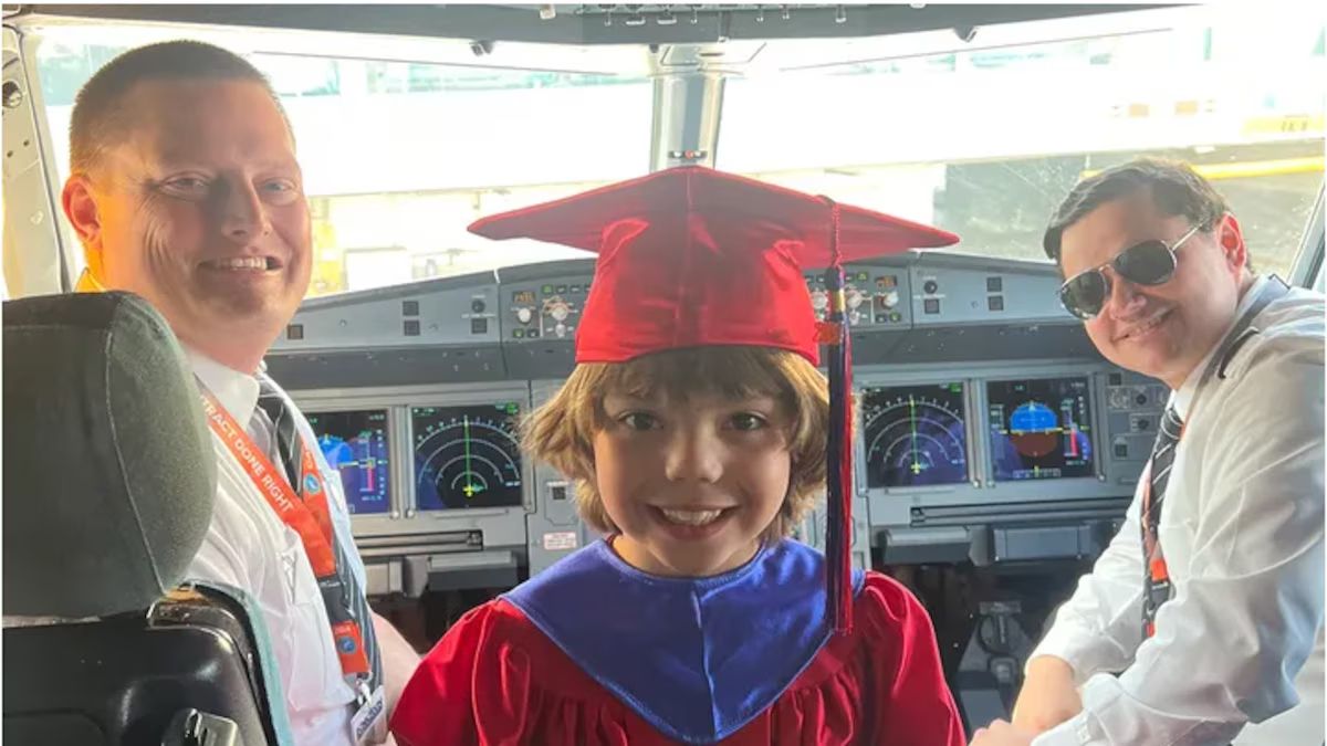 Xavier no pudo asistir a su ceremonia escolar.