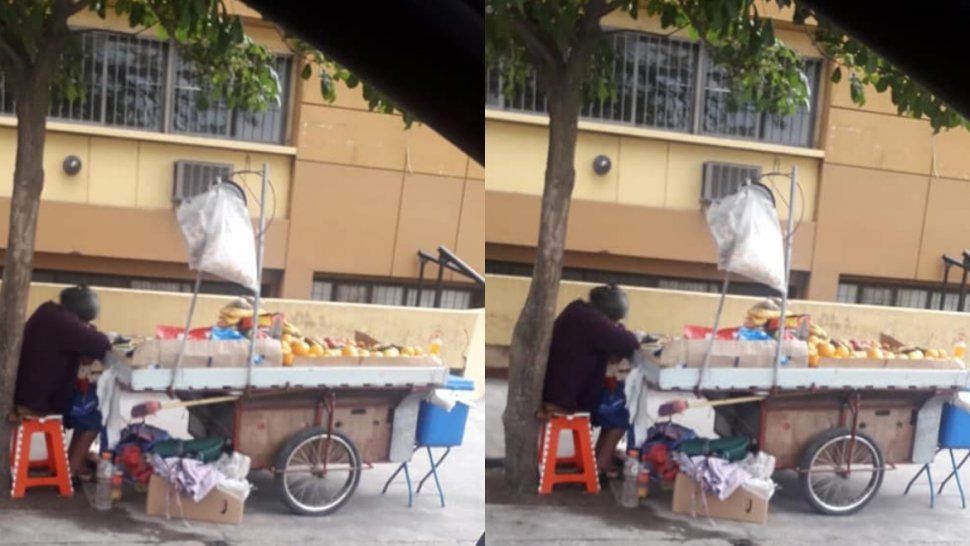 ayuda para una vendedora ambulante: puede ser nuestra abuelita