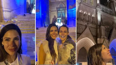 Barby Franco fue caminando a Luján y pidió quedar embarazada