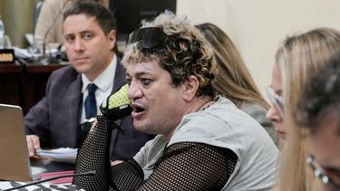 Pity Álvarez tuvo una crisis e intentó escapar del Hospital Tornú: suspendieron la audiencia.&nbsp;