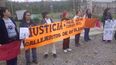 Marcha por perros que habrían sido envenenados en Río Blanco.