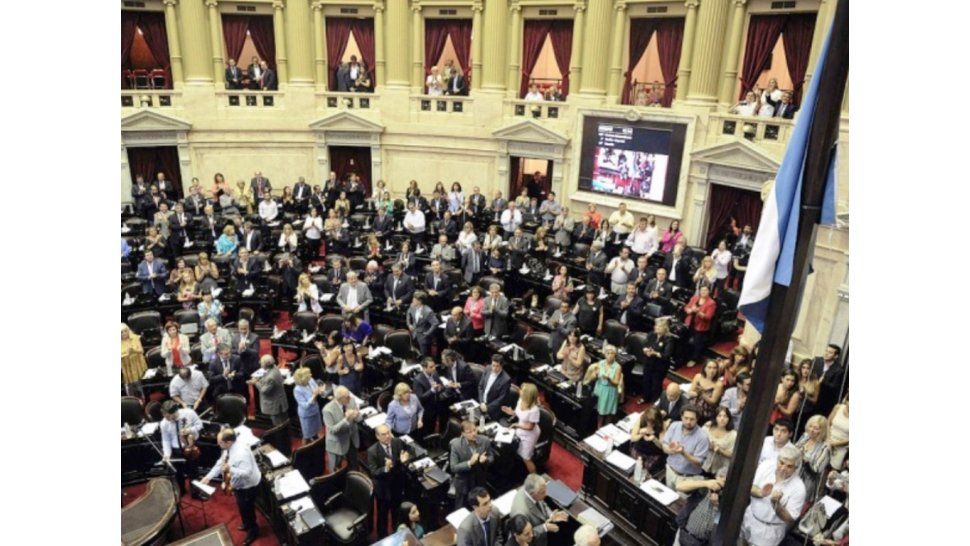 Sesión en Diputados