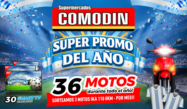 La promoción de Comodín y Maxicomodín.