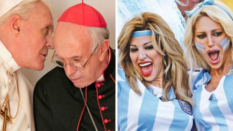 Las Xipolitakis aparecieron en Los dos Papas: se sienten más bendecidas