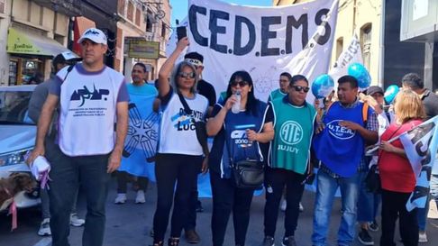 Todo Jujuy | La Intergremial marchó por calles de San Salvador de Jujuy