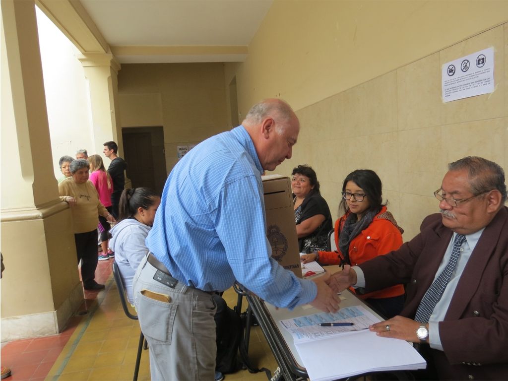 Votó el Vicegobernador