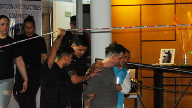 El momento de la detención del novio de Lourdes Fernández (Sebastián Alonso)