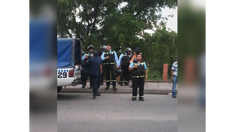 Momento de la detención