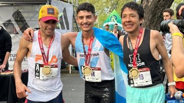 El jujeño Miguel Maza se quedó con la medalla de plata en la Maratón de Buenos Aires