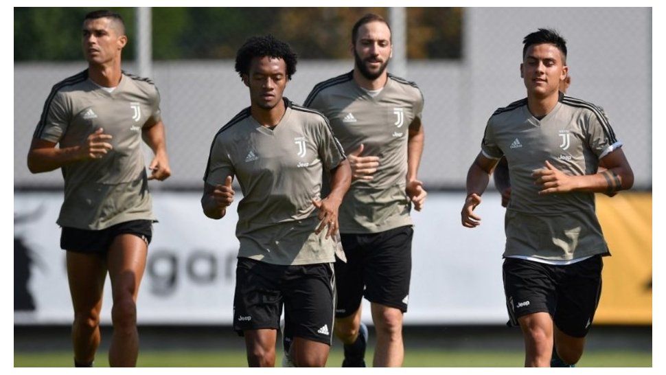 Gonzalo Higuaín se entrenó con Cristiano Ronaldo en la Juventus