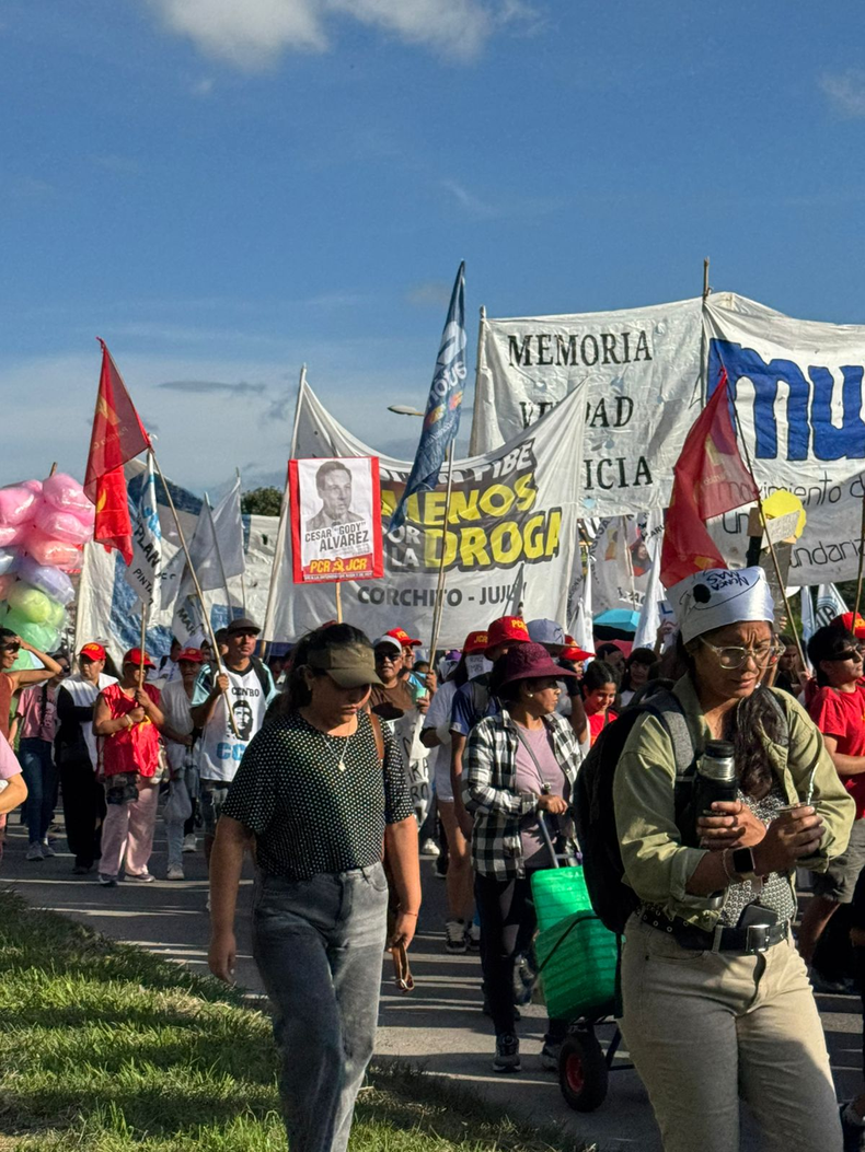 Marcha por el Día de la Memoria por la Verdad y la Justicia en Jujuy.