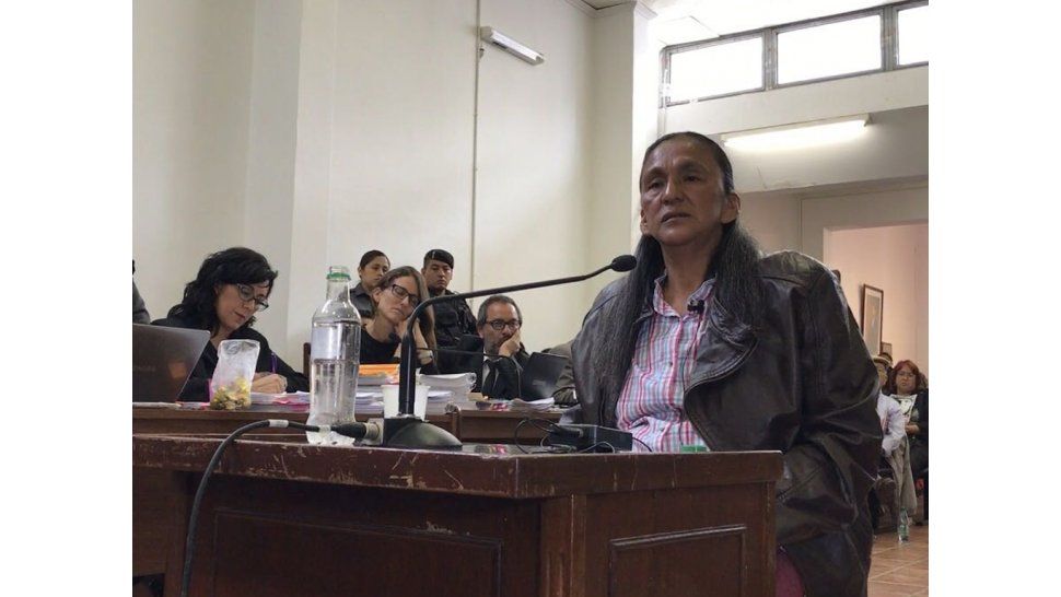 Milagro Sala en la audiencia