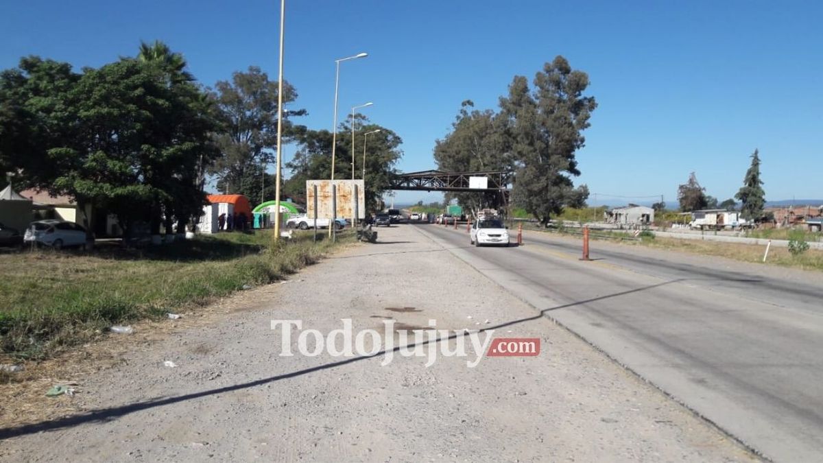 Así está el ingreso fronterizo de Pampa Blanca