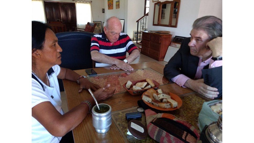 Víctor Hugo Morales con Milagro Sala