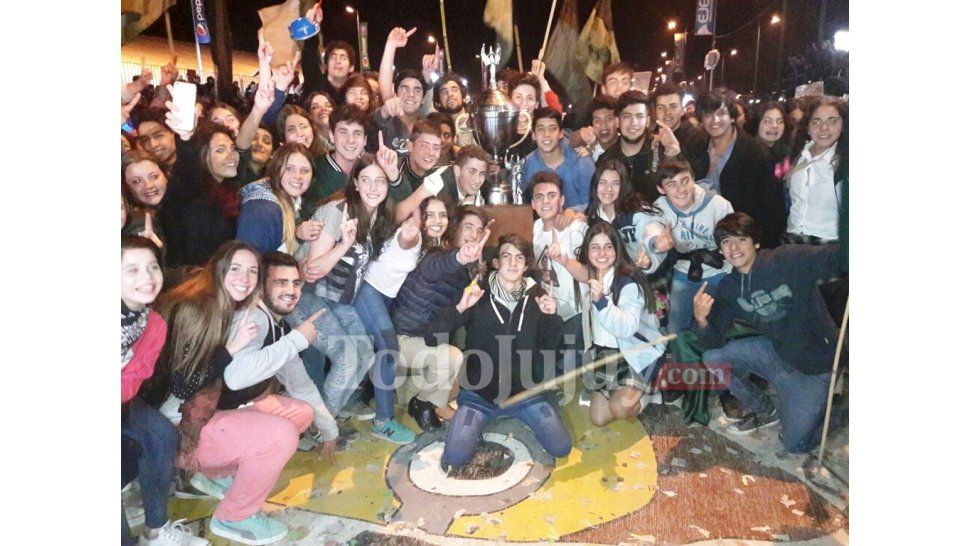 Alegría de los chicos del José Hernández