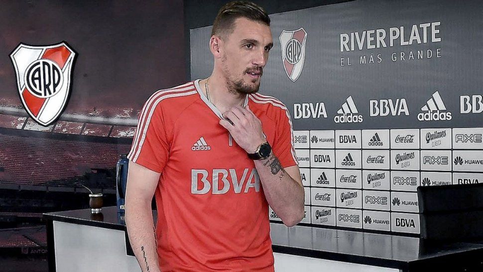En River estoy donde quiero estar, afirmó Armani