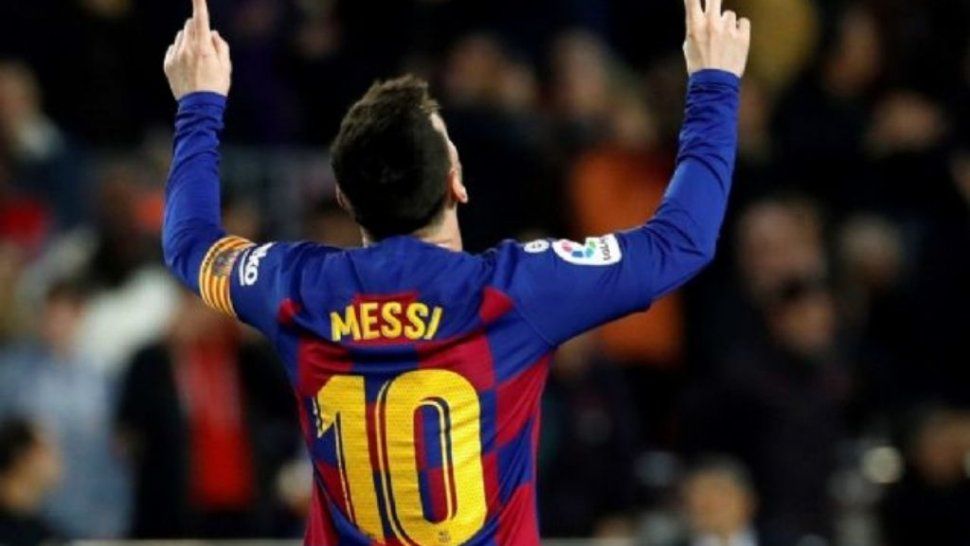 Messi es el único argentino en el equipo ideal de La Liga Española