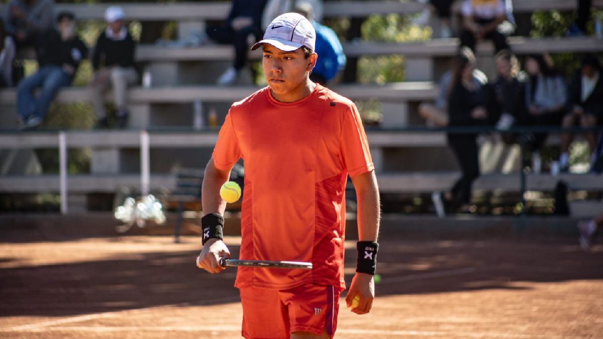 ValentinoAncasi sumó sus primeros puntos ITF&nbsp;