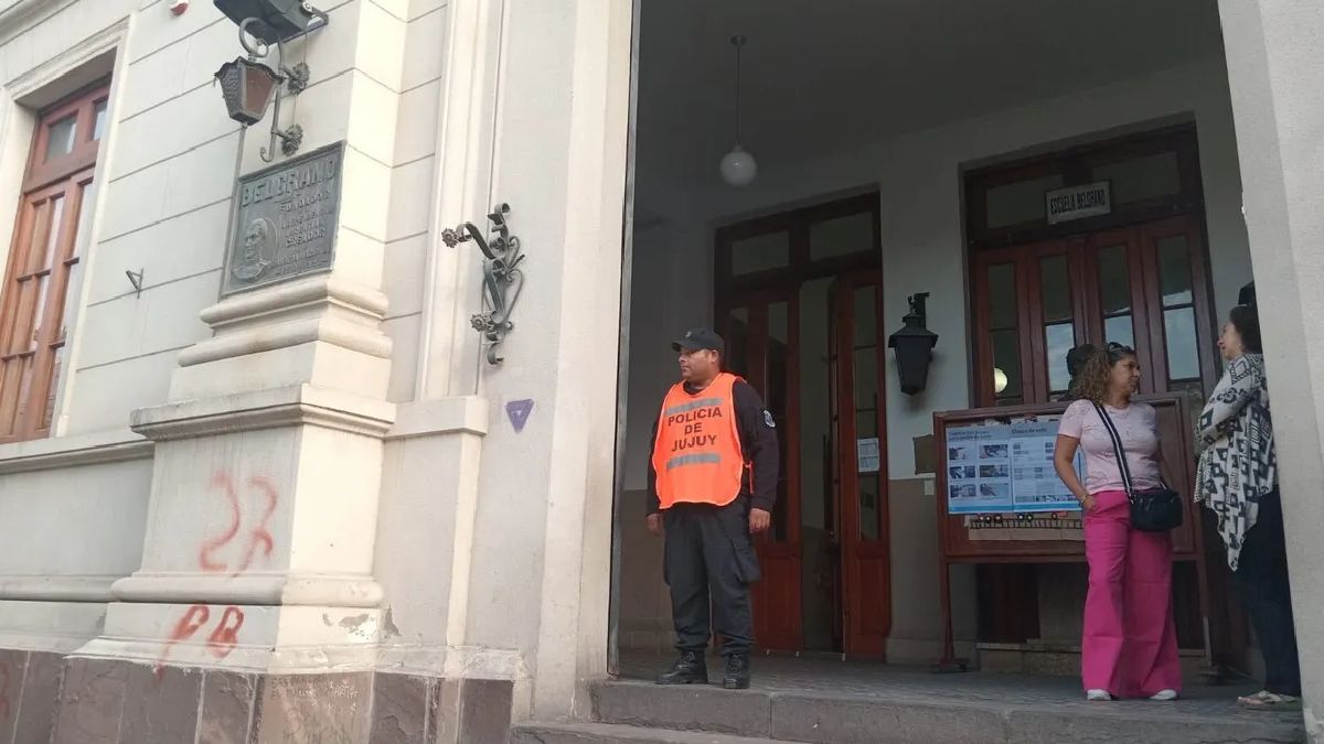 Elecciones2025 en Jujuy: cómo será el operativo de seguridad en las escuelas (Archivo)