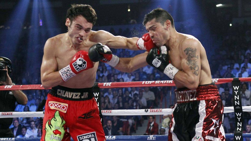 Maravilla Martínez y Julio Cesar Chávez&nbsp; en el 2012